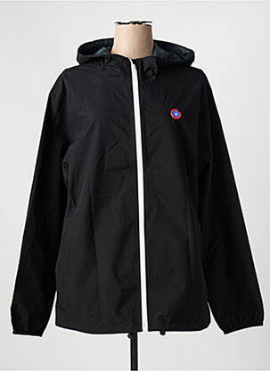 Imperméable fermeture zippée sur le devant a capuche noir FLOTTE femme