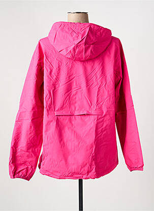 Imperméable manches longues a capuche rose FLOTTE femme