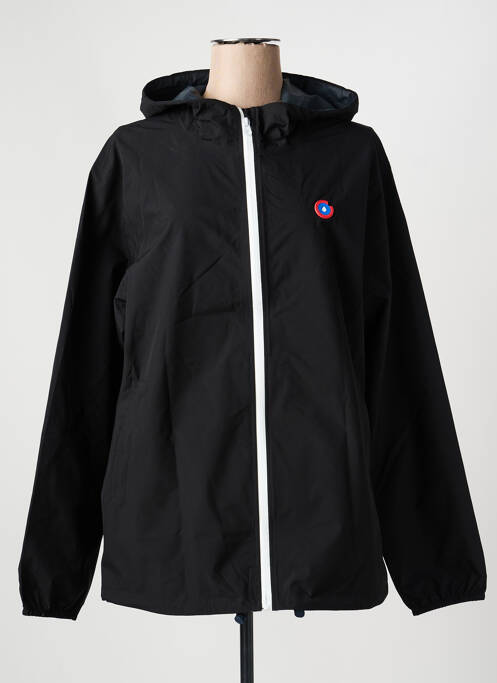 Imperméable fermeture zippée sur le devant a capuche noir FLOTTE femme