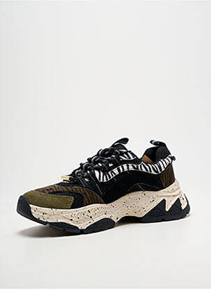 Baskets bout rond talon de 4 à 6cm vert STEVE MADDEN femme