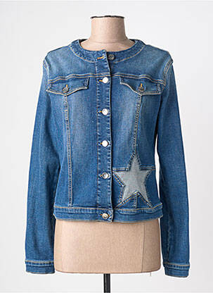 Veste casual col rond bleu LIU JO femme