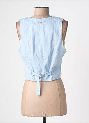 Gilet sans manche doublure bleu LIU JO femme