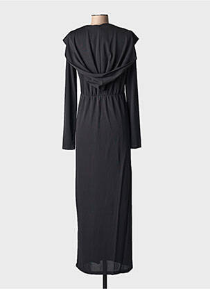 Robe longue manches longues manches longues noir TWINSET femme