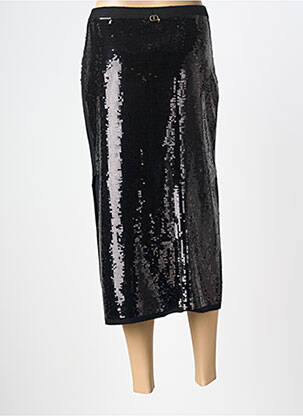 Jupe longue coupe droite noir TWINSET femme