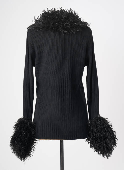 Gilet manches longues coupe cintrée noir TWINSET femme