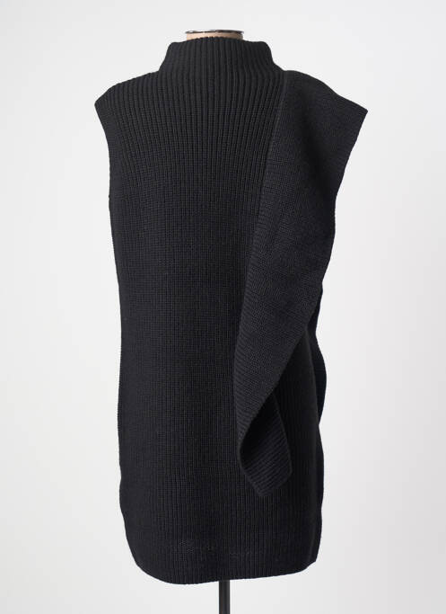Robe pull col col montant manches courtes noir LIU JO femme