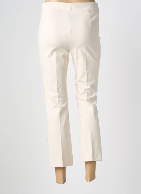 Pantacourt stretch taille normale beige TWINSET femme