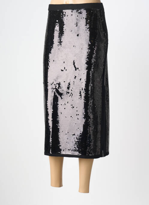 Jupe longue coupe droite noir TWINSET femme