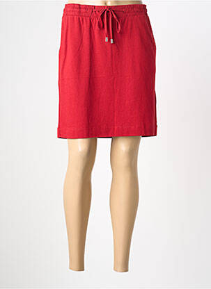 Jupe courte poches rouge STREET ONE femme