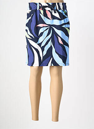 Jupe courte poches bleu STREET ONE femme
