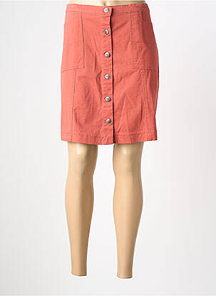 Jupe courte poches orange LA FIANCÉE femme