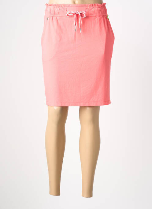 Jupe courte poches rose STREET ONE femme