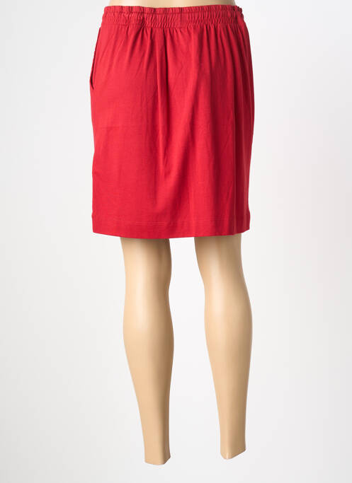 Jupe courte poches rouge STREET ONE femme