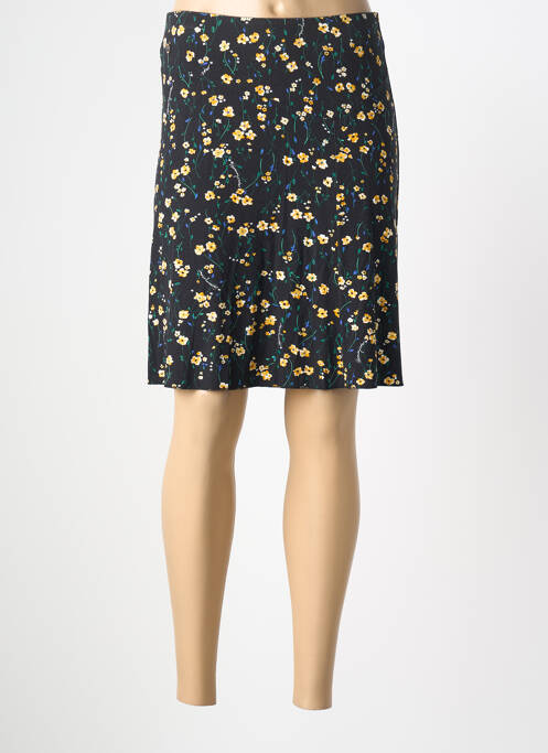 Jupe courte coupe droite noir STREET ONE femme