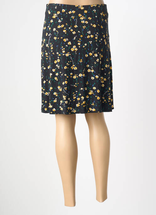 Jupe courte coupe droite noir STREET ONE femme