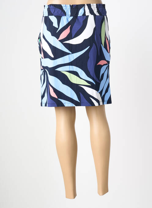 Jupe courte poches bleu STREET ONE femme