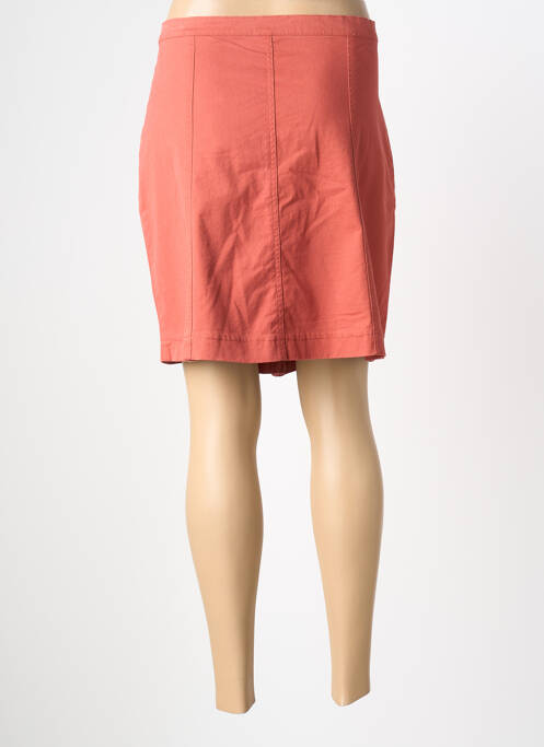 Jupe courte poches orange LA FIANCÉE femme