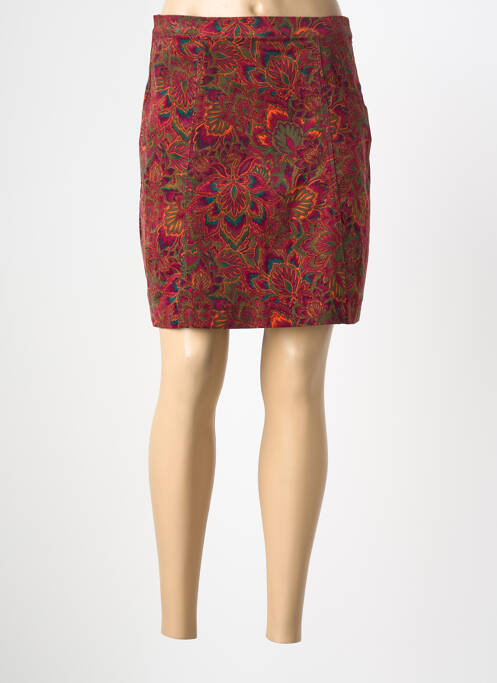 Jupe courte poches rouge LA FIANCÉE femme