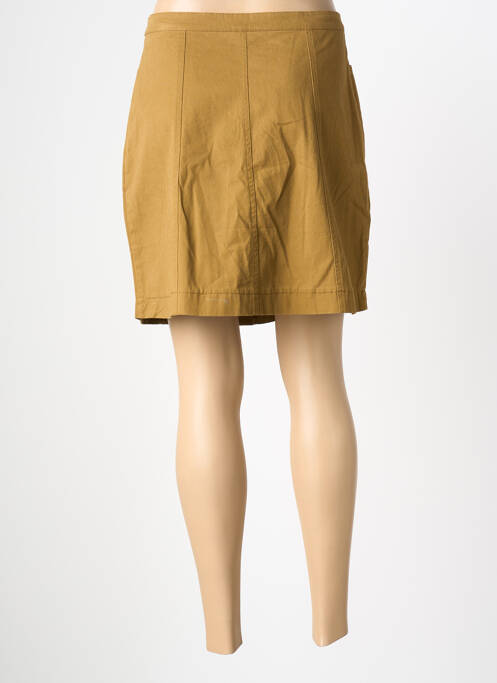 Jupe courte poches marron LA FIANCÉE femme
