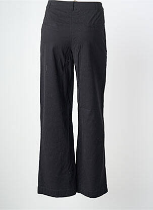 Pantalon large tissage popeline taille normale noir LA FIANCÉE femme
