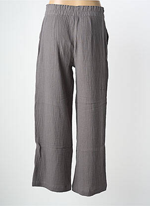 Pantalon large poches taille normale gris STREET ONE femme