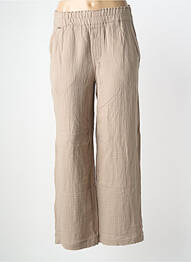 Pantalon large poches taille normale beige STREET ONE femme