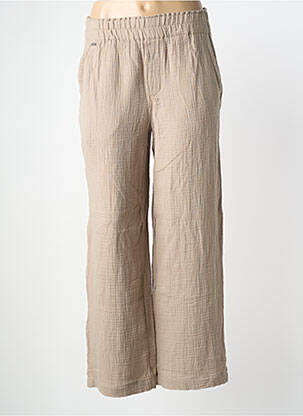 Pantalon large taille normale taille normale beige STREET ONE femme