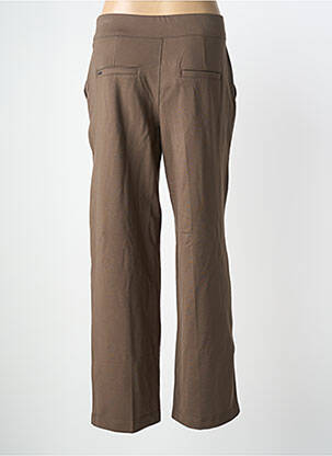 Pantalon droit stretch taille normale marron STREET ONE femme
