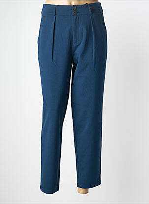 Pantalon droit stretch taille normale bleu STREET ONE femme