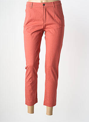 Pantalon 7/8 stretch taille normale orange LA FIANCÉE femme