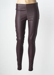Pantalon slim taille élastique taille normale violet COPENHAGEN femme