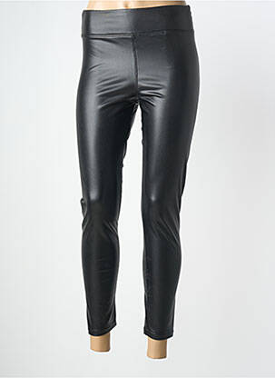 Legging tissage simili-cuir taille normale noir STREET ONE femme