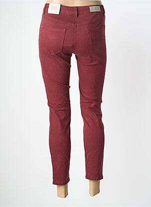 Pantalon 7/8 stretch taille normale violet COPENHAGEN femme