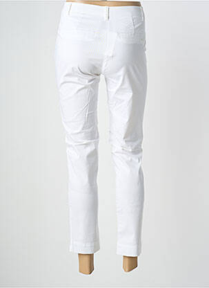 Pantalon 7/8 stretch taille normale blanc BRANDTEX femme