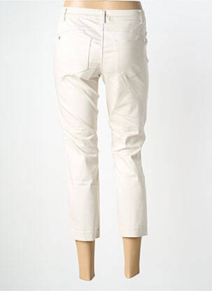 Pantacourt stretch taille normale beige STREET ONE femme