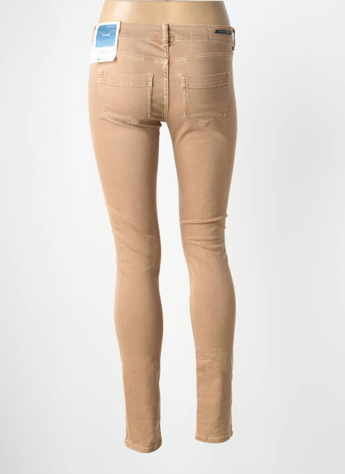 Pantalon slim stretch taille normale marron STREET ONE femme