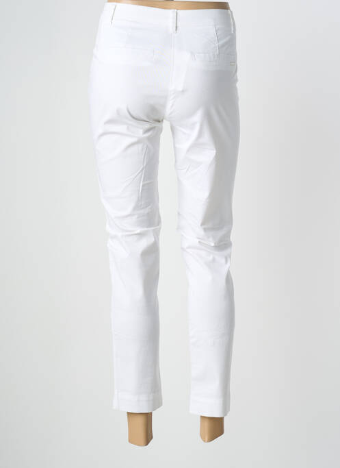 Pantalon 7/8 stretch taille normale blanc BRANDTEX femme