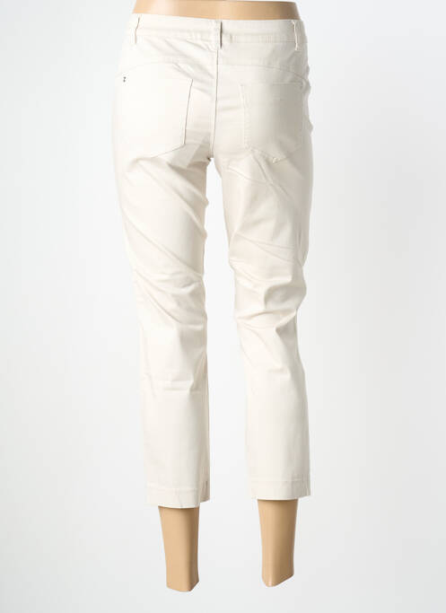 Pantacourt stretch taille normale beige STREET ONE femme