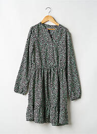 Robe mi-longue manches longues noir ONLY fille