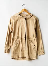 Trench a capuche beige GARCIA fille
