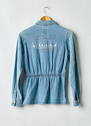 Veste casual col chemisier bleu GARCIA fille