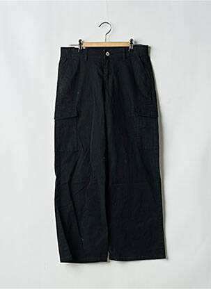 Pantalon droit fermeture zippée sous rabat boutonné noir NAME IT fille