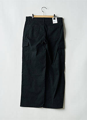 Pantalon droit fermeture zippée sous rabat boutonné noir NAME IT fille