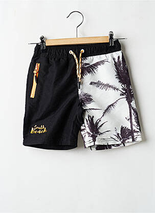 Short de bain imprimé fantaisie noir NAME IT garcon