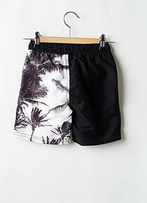 Short de bain imprimé fantaisie noir NAME IT garçon