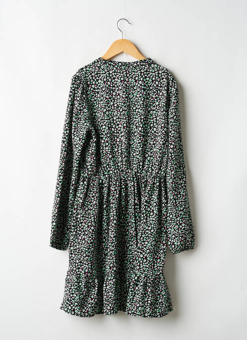 Robe mi-longue manches longues noir ONLY fille