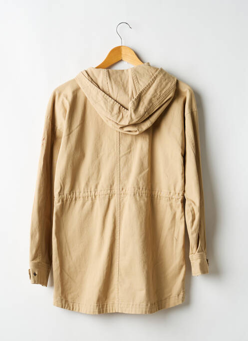 Trench a capuche beige GARCIA fille