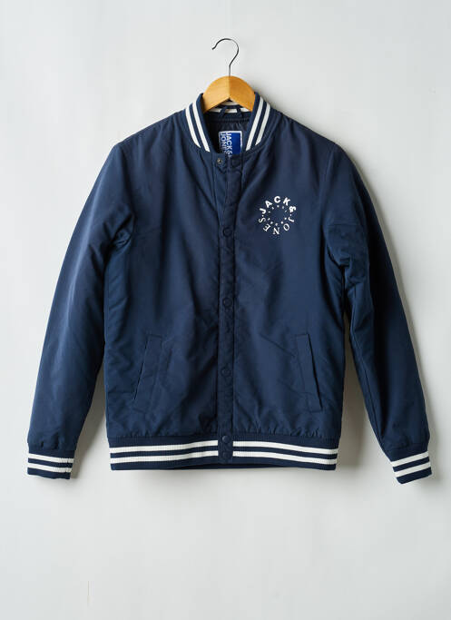 Blouson poches bleu JACK & JONES garcon