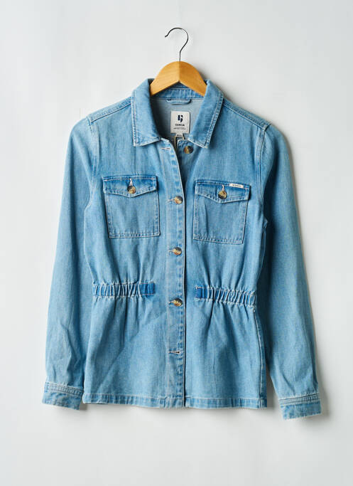 Veste casual col chemisier bleu GARCIA fille