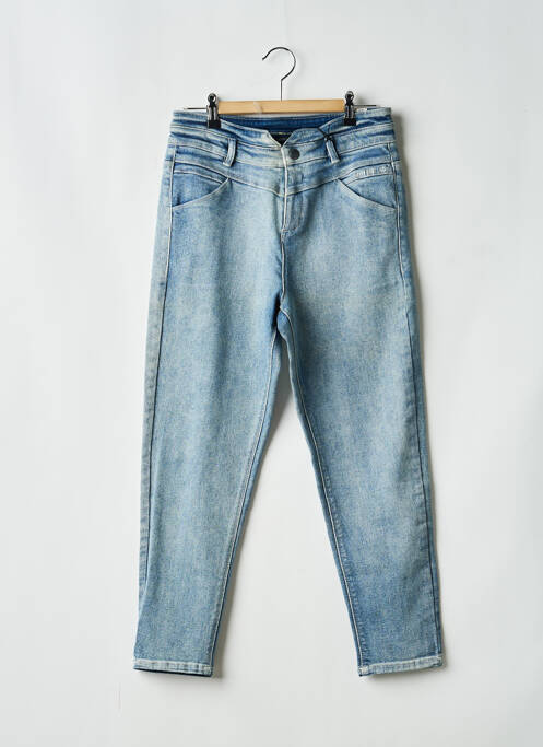 Jeans coupe slim poches bleu IKKS fille